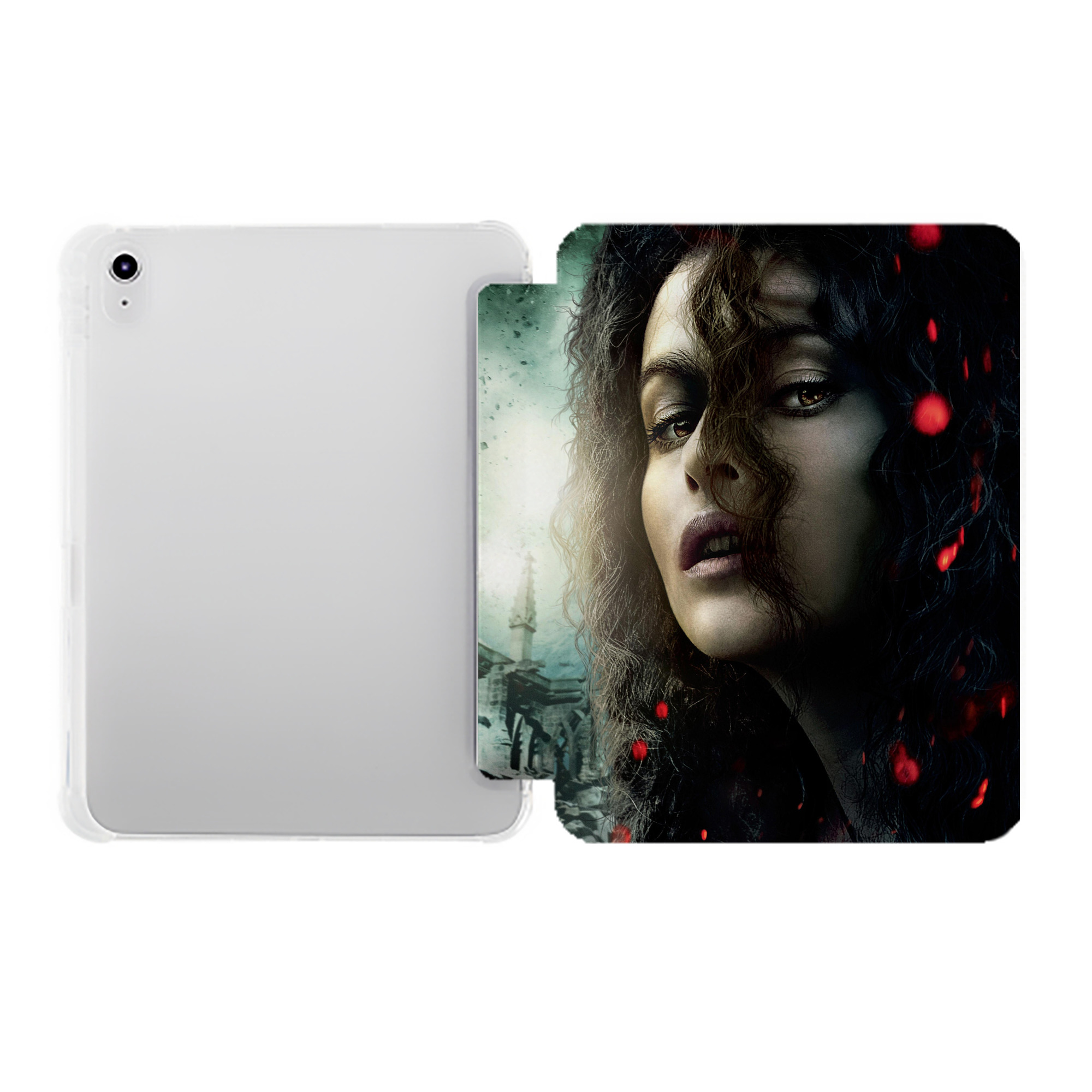（画像用） Harry Potter ハリー・ポッターシリーズ IPad ケース ペン収納付き 三つ折りスタンド PUレザー×シリコン 対応機種9.5/10.5/10.9インチ